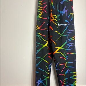 Stay cool brand Rainbow Print Pants